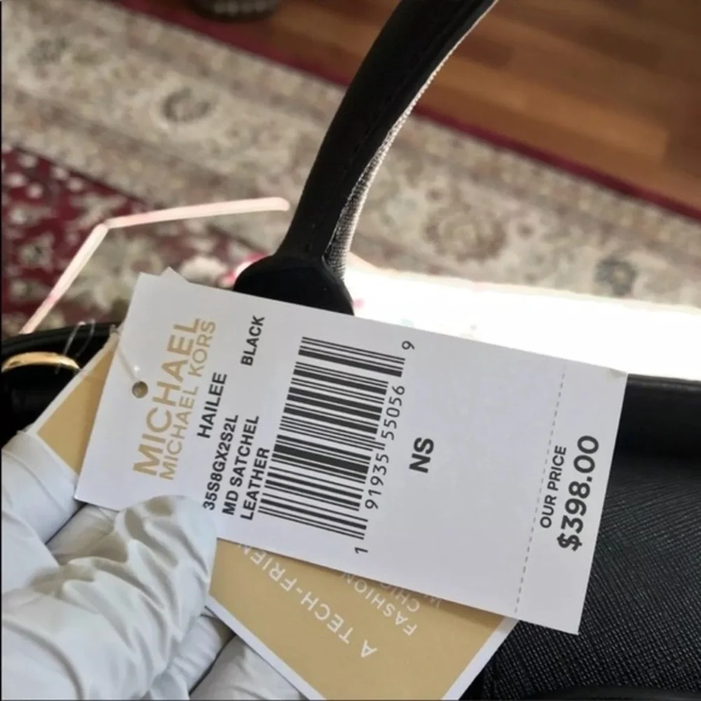 Michael kors Hailee Saffiano Leather Med Satchel